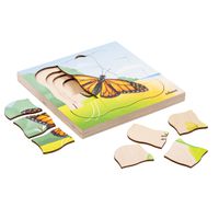 Lagenpuzzle Schmetterling