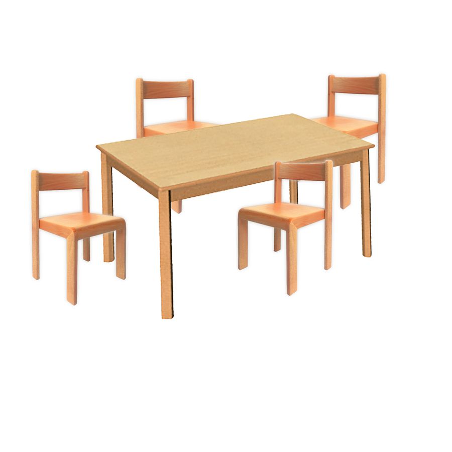 Stuhl-Tisch-Kombination