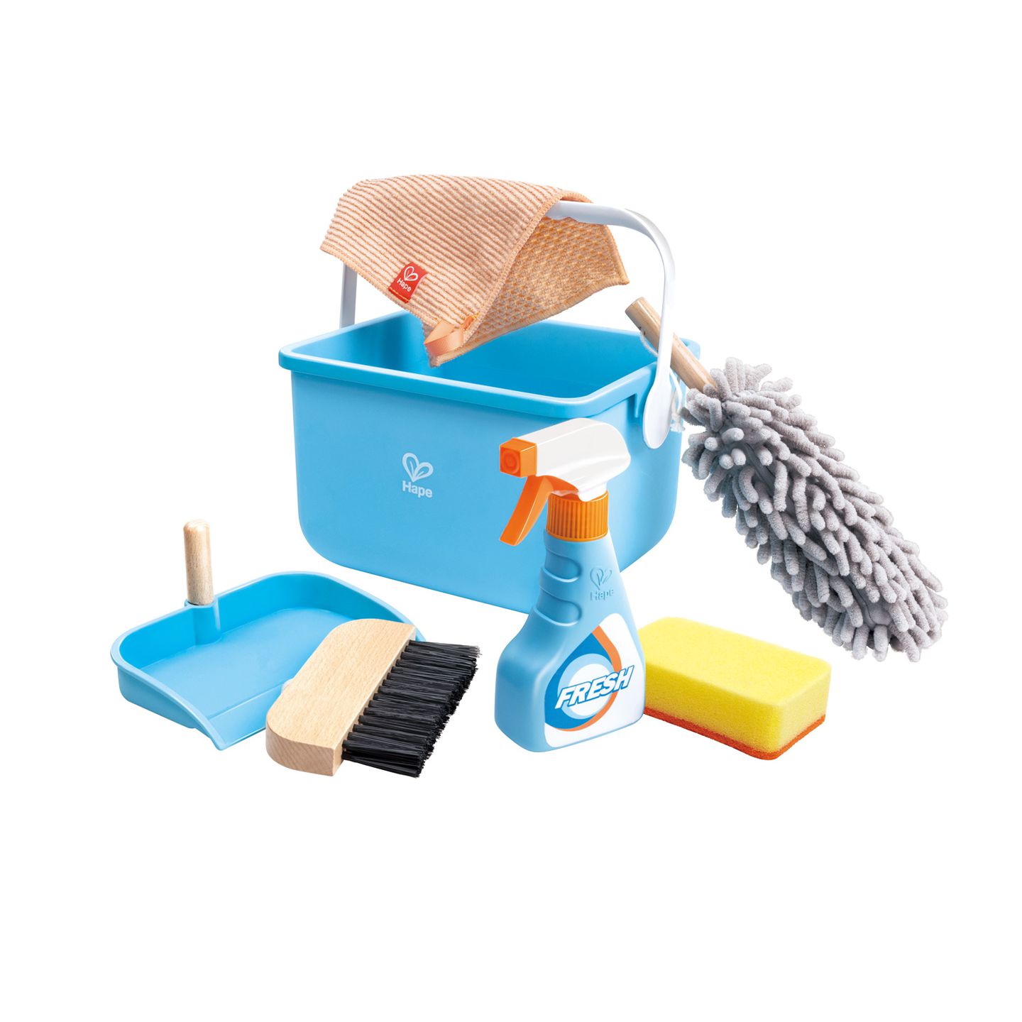 Spielzeug-Putzset mit Eimer