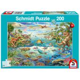 104.514.400 - Entdecke die Dinosaurier, Puzzle 200 Teile