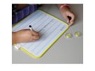 Schreibübungs-Whiteboard magnethaftend