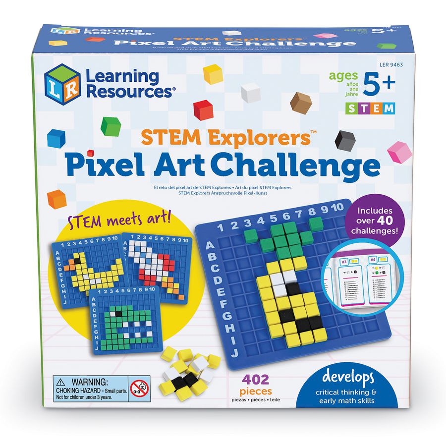 STEM Explorers Pixel Art Challenge