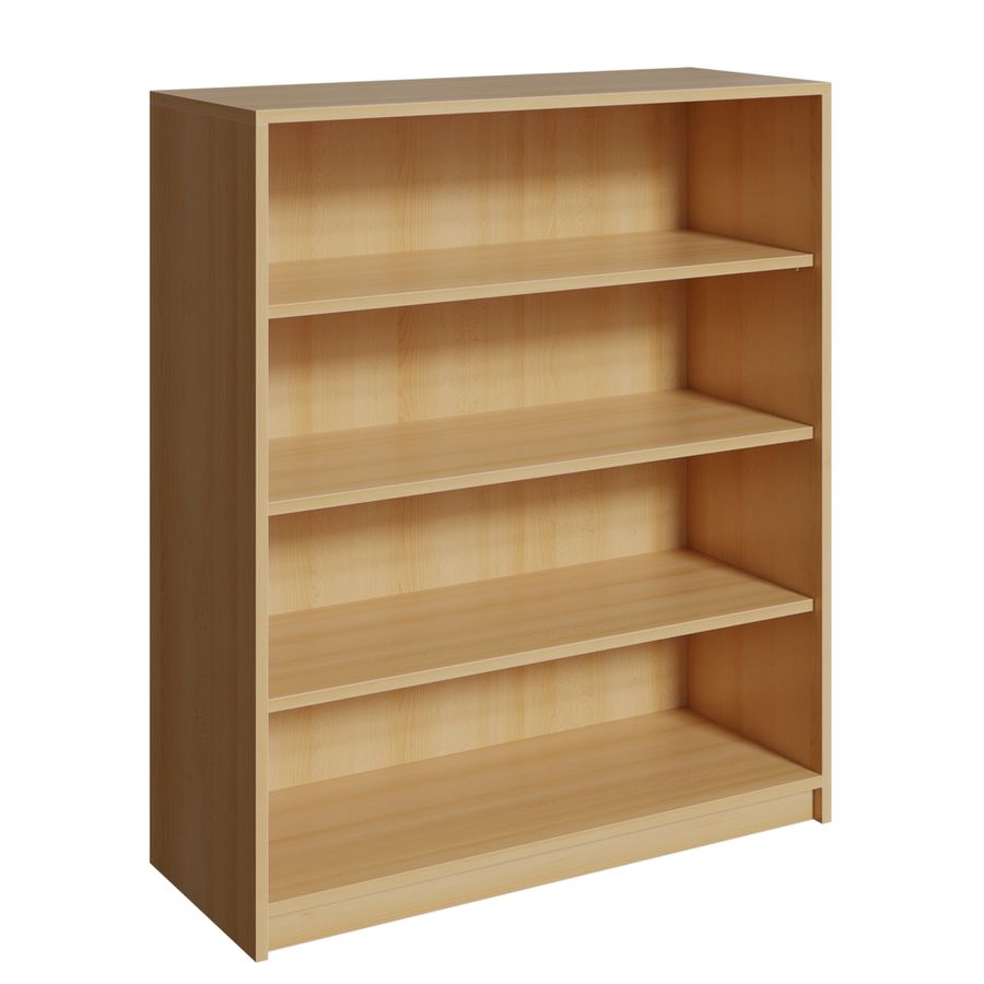 Regal mit Sockel und 3 Einlegeböden, B 102 x H 120 x T 40 cm