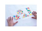 Geometrische Formen sortiert, Sticker, 20 Bogen, 1348 Stk.