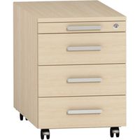 Rollcontainer 1/3/3/3, B 43 x H 62,5 x T 60 cm