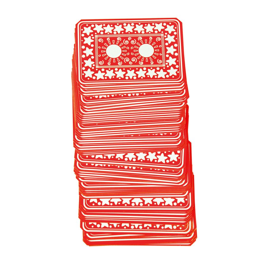 Spielkarten blanko, 60 Stk.