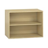 Pureo Regalschrank offen Furnier, B  100 x H 75 x T 60 cm