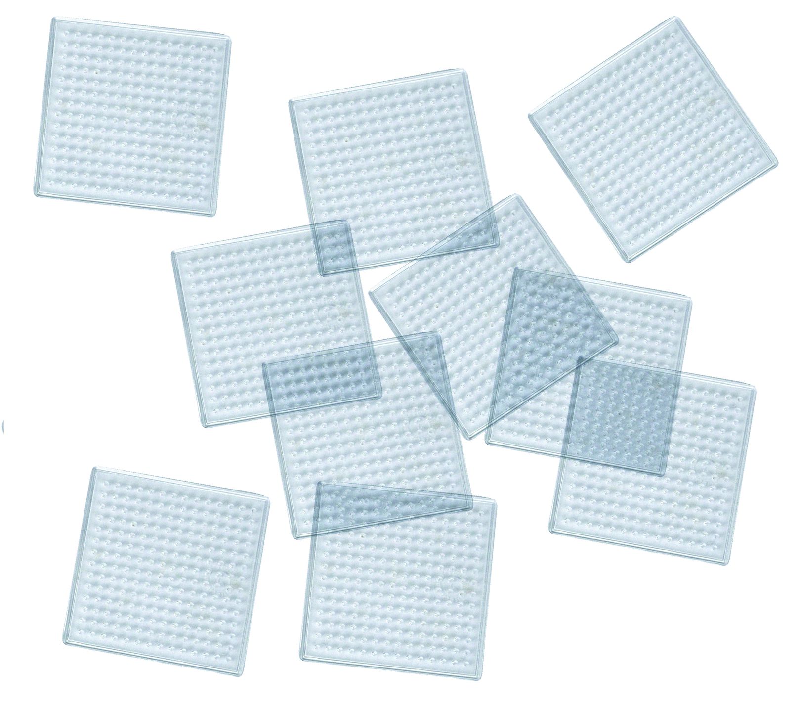 Steckplatten 10 Stk. Quadrat