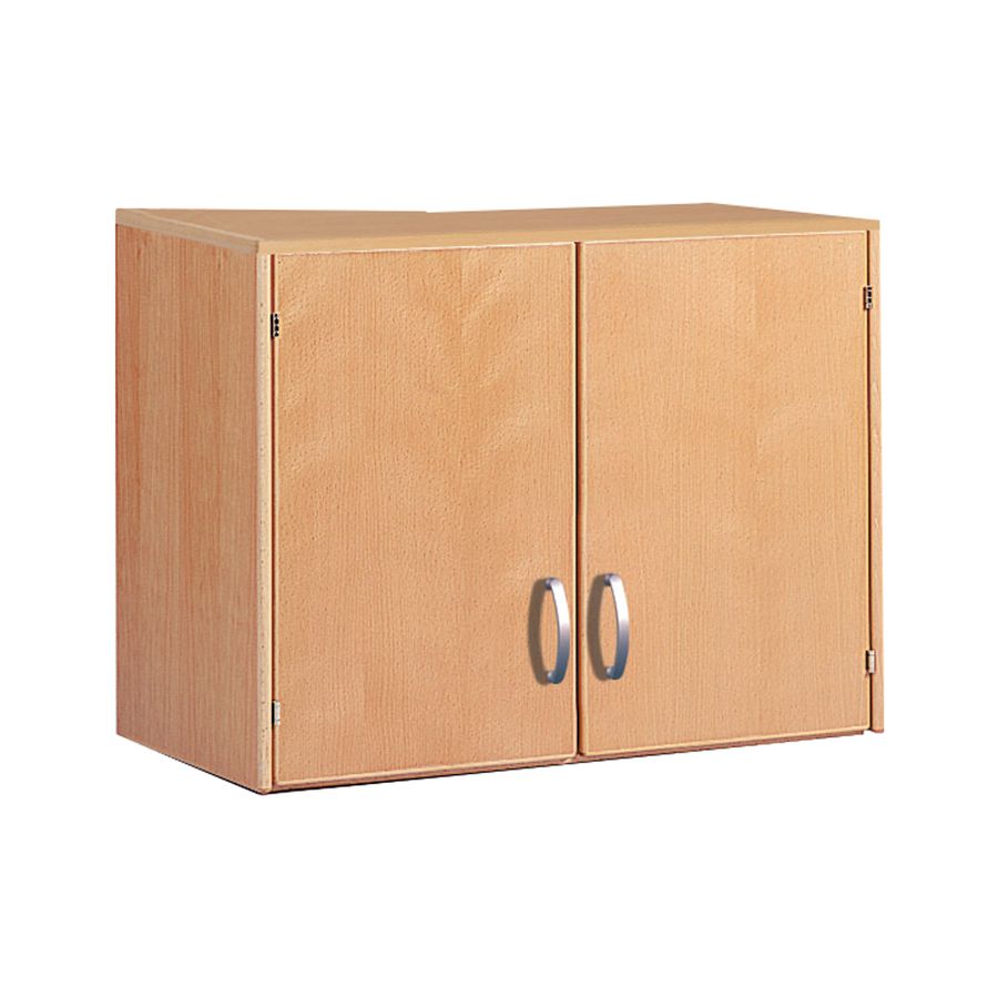 Aufsatzschrank mit Doppeltüren Forminant mit 1 Einlegeboden, B 100 x H 59,6 x T 39,4 cm