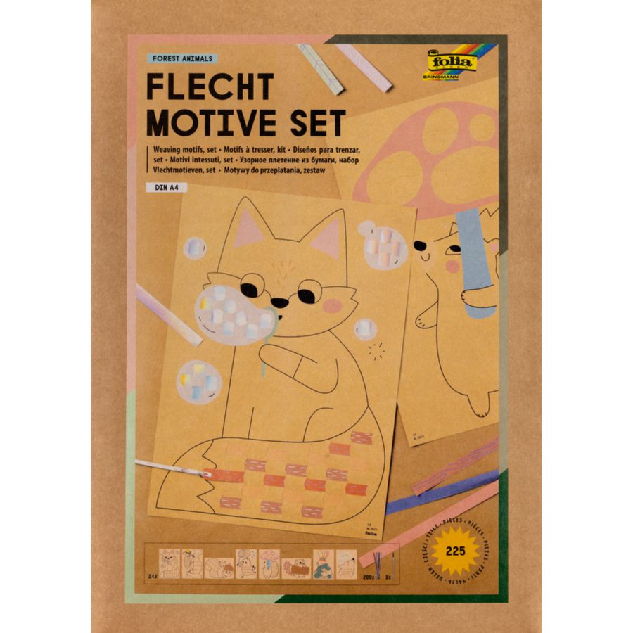 Flecht Motive Set Waldtiere