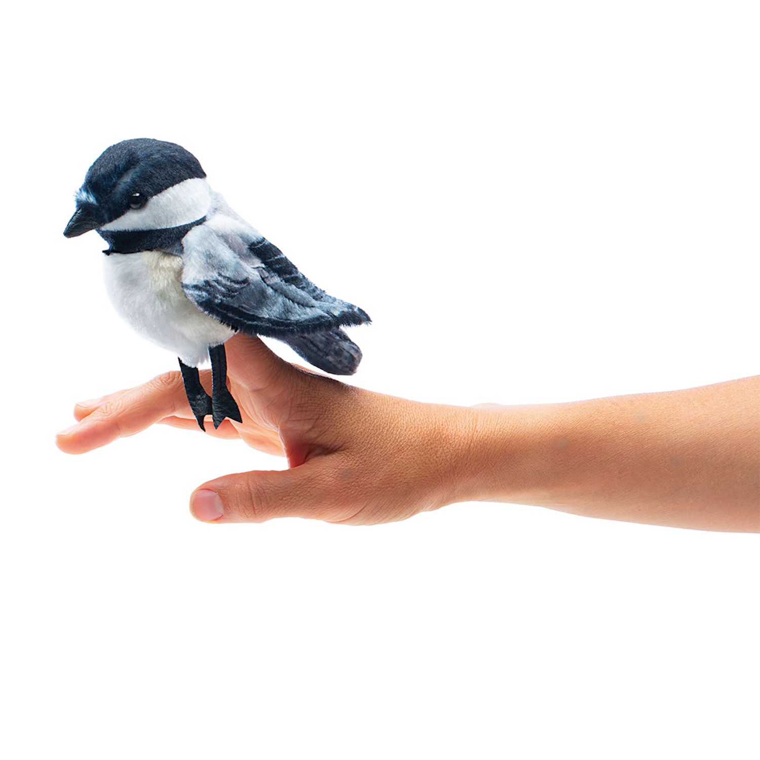 mini Meise Fingerpuppe