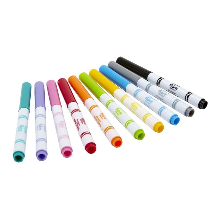 Textilstifte, 10 Farben