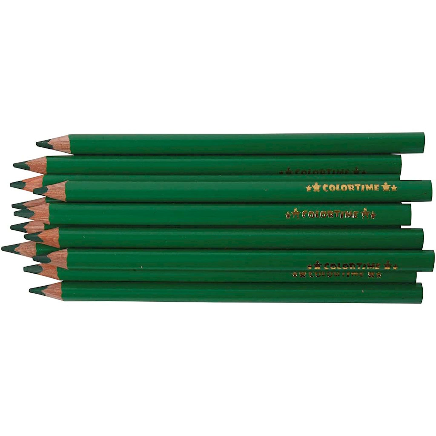 Einzelfarben Colortime Jumbo, Mine Ø 5 mm, dunkelgrün 12 Stk