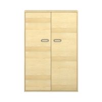 Pureo Doppeltürenschrank Furnier, B 100 x H 150 x T 42 cm