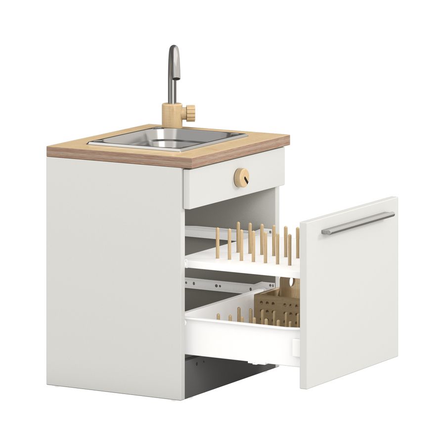 Spüle mit Spülmaschine Nuka