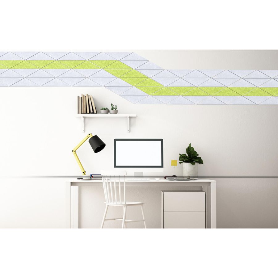 Akustikpaneele in Dreieck-Form