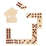 105.000.300 - Dominospiel Marienkäfer, 28 Spielsteine