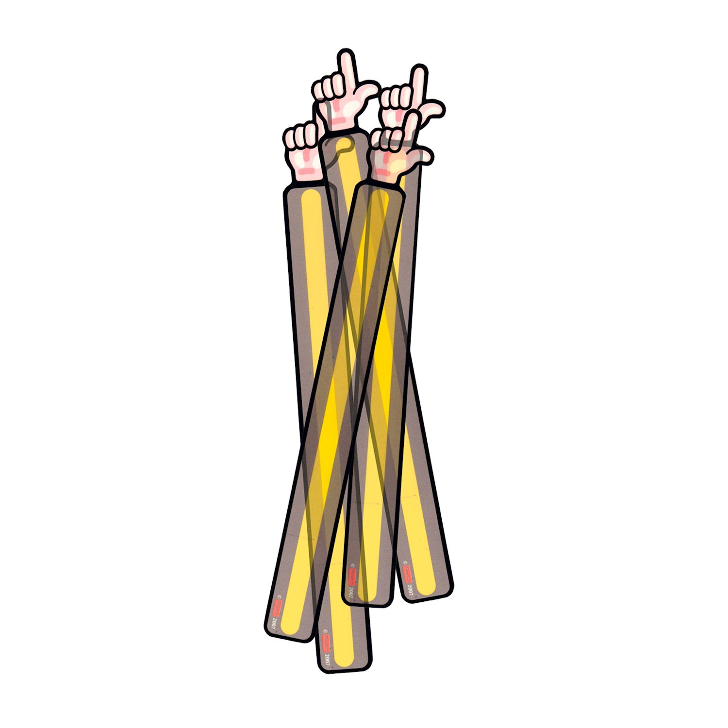 Fingerzeig-Lesestreifen 12 Stk.