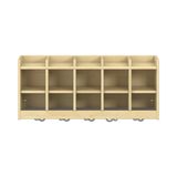 444.839.353K - Doppelablage offen YUNA mit 5 Fächer, B 99,5 x H 42,5 x T 33 cm