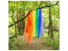 Regenbogen-Organza-Stoff