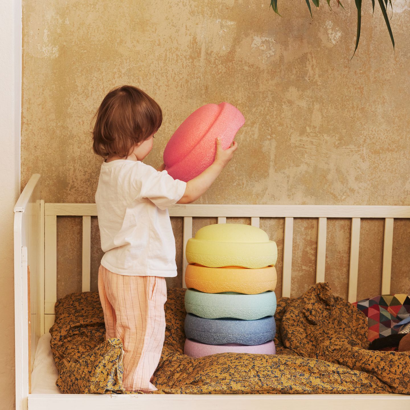 Stapelsteine Rainbow pastel 6 Stück