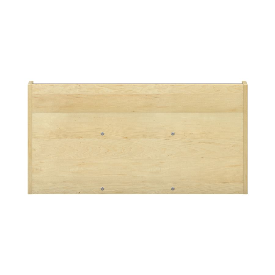 Wandbücherregal mit 2 Fächer, B 100 x H 50 x T 12,5 cm