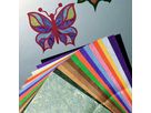 Strohseidenpapier 23 x 33 cm, 10 Blatt in 10 Farben