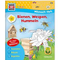 Mitmach-Heft Bienen, Wespen, Hummeln - Was ist Was Junior