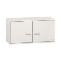 Pureo Hängeschrank mit Doppeltüren, Dekor
mit 1 Einlegeboden
B 100 x H 50 x T 42 cm
