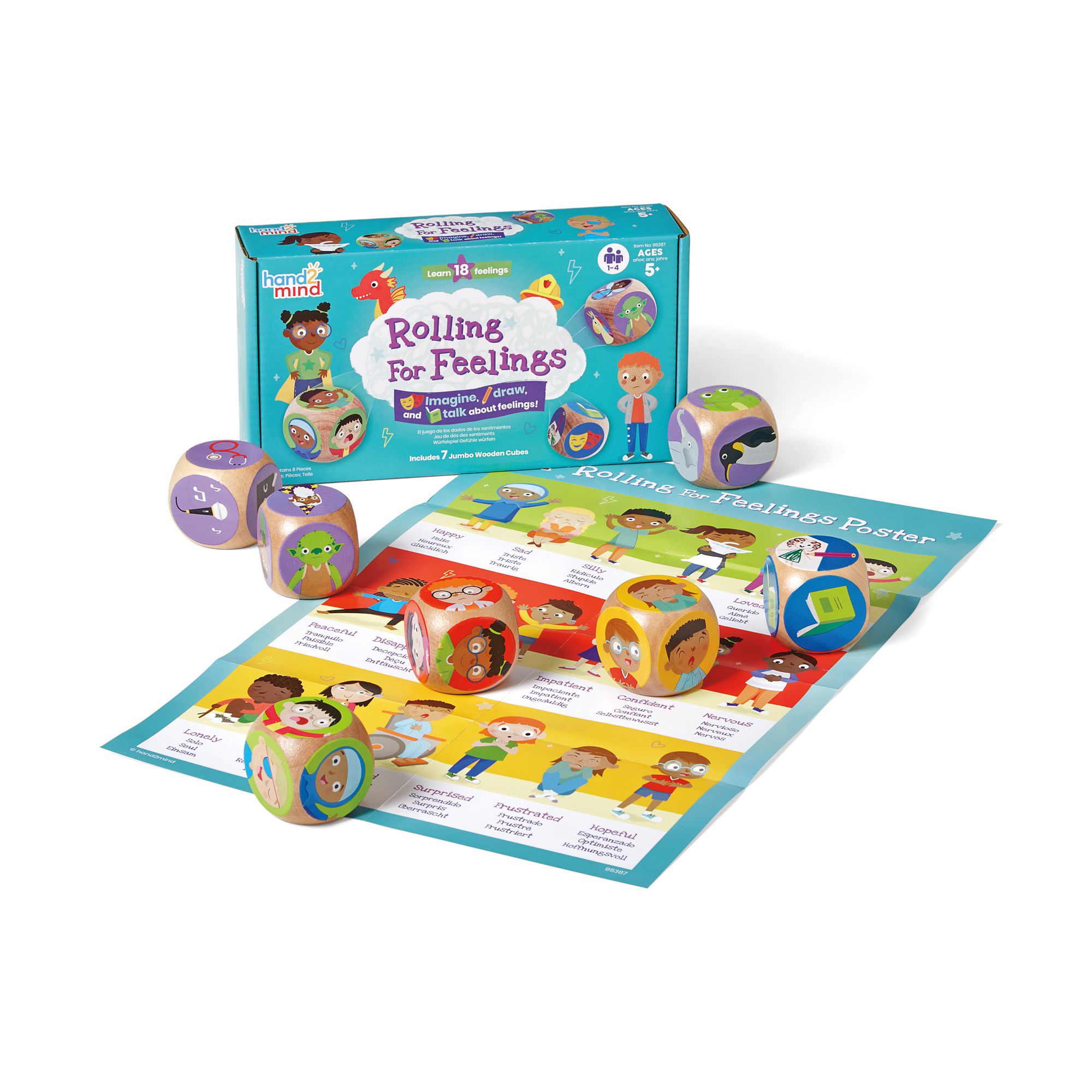 Würfelspiel Gefühle würfeln