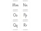 Einsteckkarten Alphabet Basisschrift, 5 Bogen