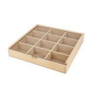 Sortierbox mit Schiebedeckel
