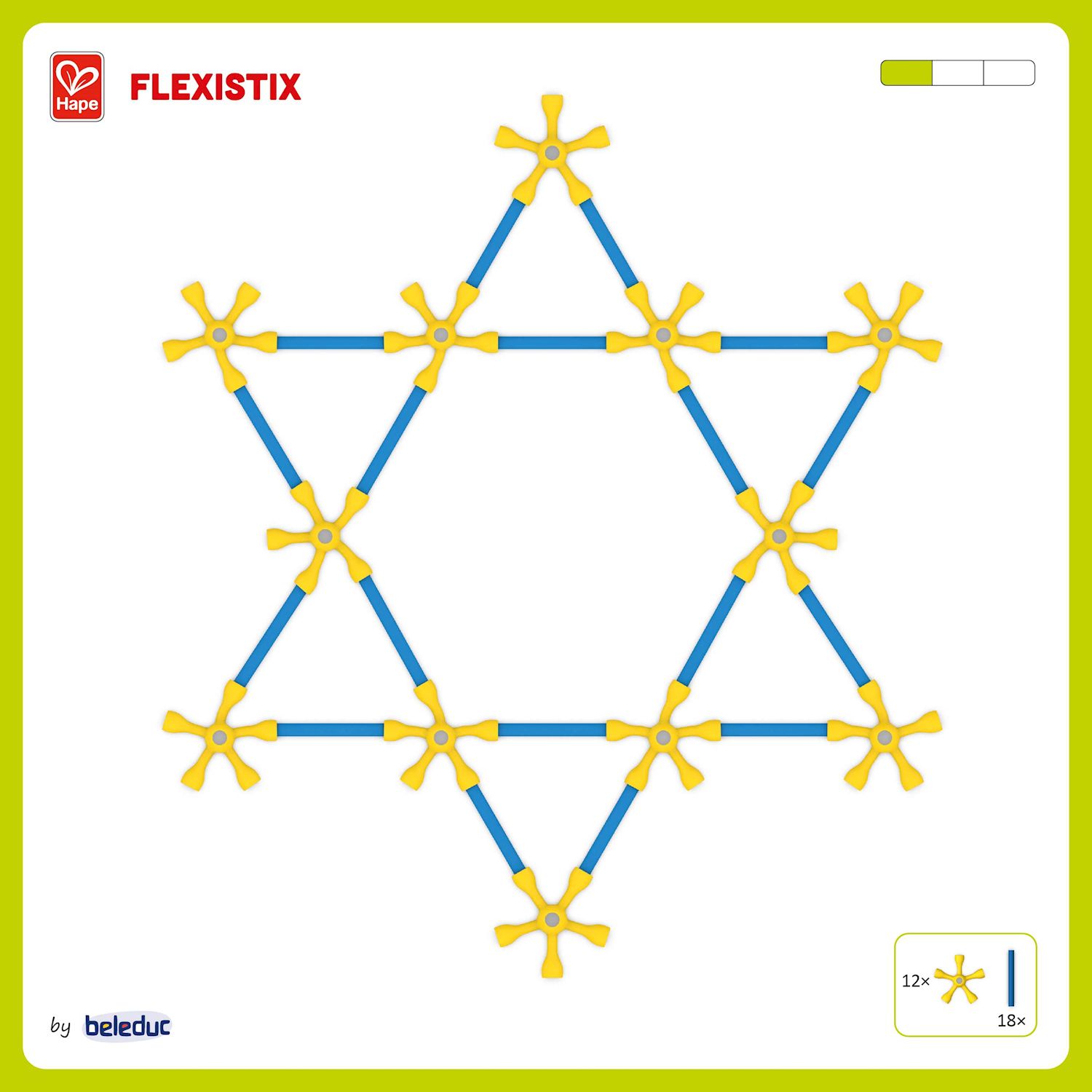 Flexistix XXL Kindergarten Set, 520 Teile