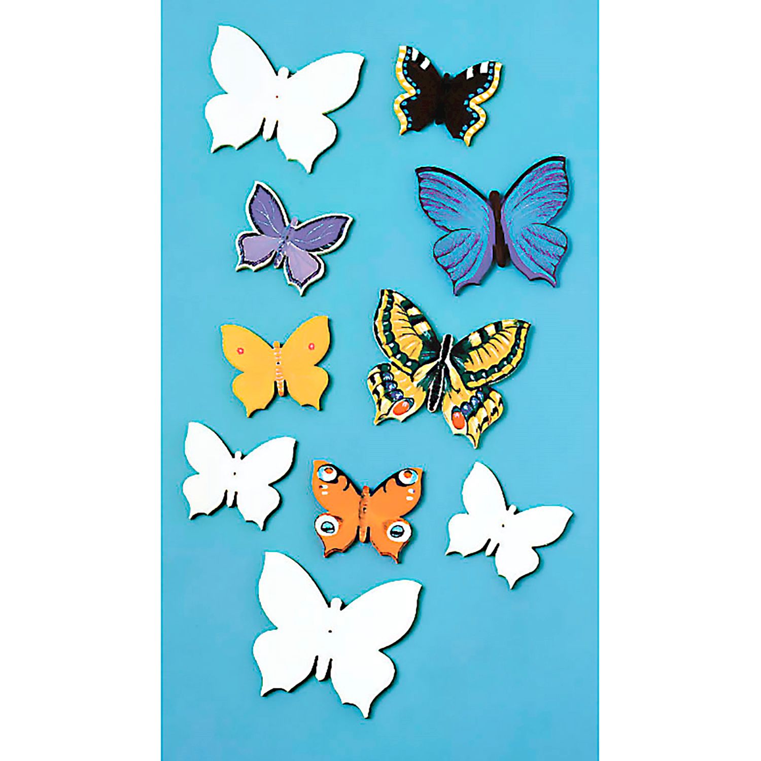 Schmetterling 6 x 6 cm