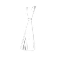Edelbast matt 30 m, weiss