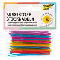 Kunststoff Sticknadeln, 32 Stk.