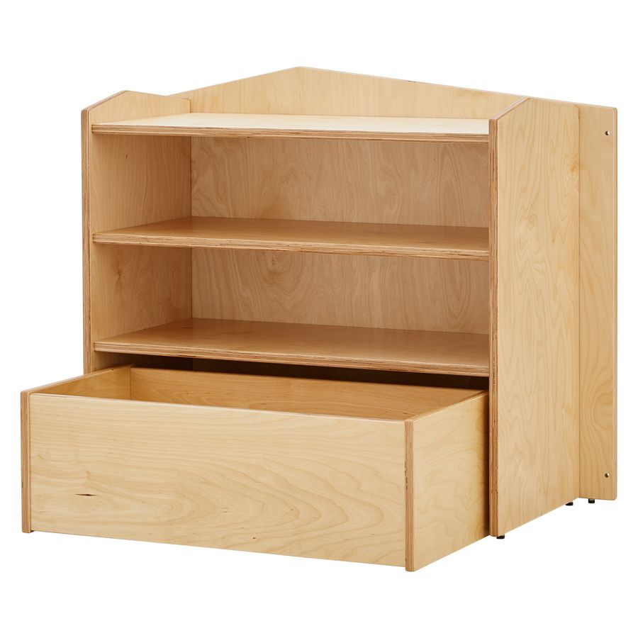 Raumteiler rise.upp Regalschrank mit Spiegel