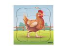 Lagenpuzzle Huhn