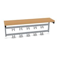 Mützenablage mit 11 Haken