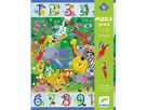 1-10 Dschungel Puzzle 54 Teile