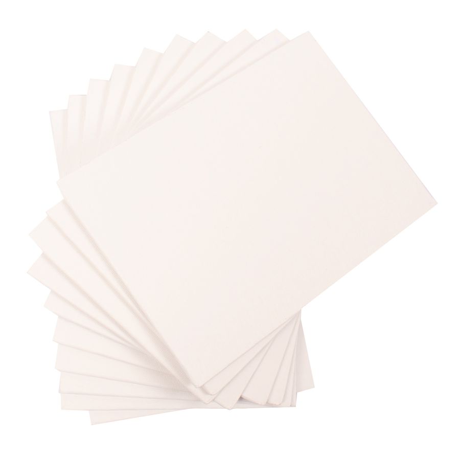 Leinwand auf Karton 13 x 18 cm