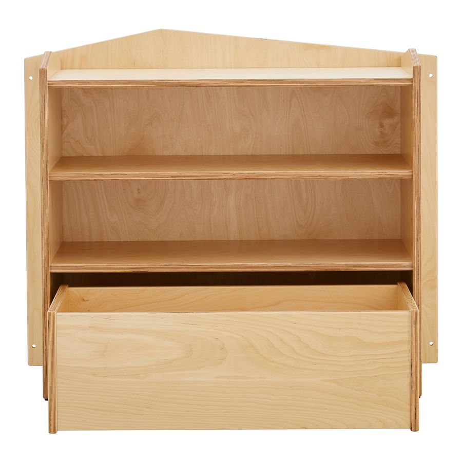 Raumteiler rise.upp Regalschrank mit Spiegel