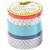 210.000.500 - Washi Tape, 5er Set, bunt