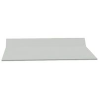 Wickelauflage mit 1 Keil in K203 Kristallgrau, B 154 x H 15 x T 87 cm