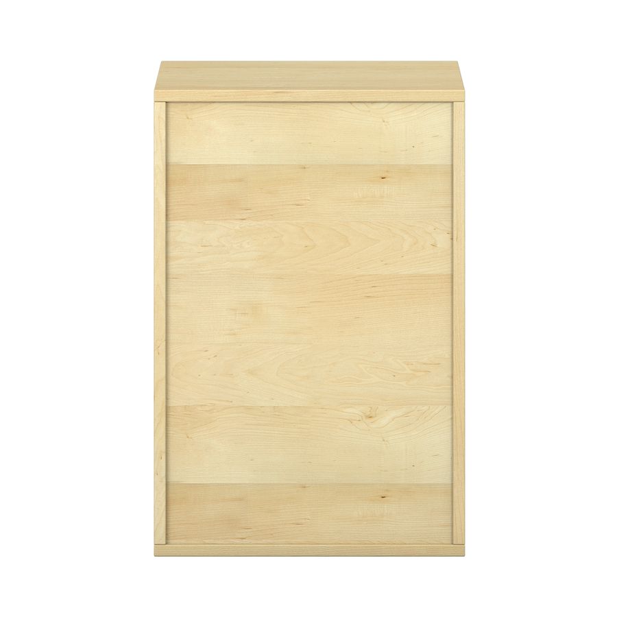 Pureo Türenschrank, Griff rechts, Scharnier links, Furnier mit 1 Einlegeboden B 50 x H 75 x T 42 cm