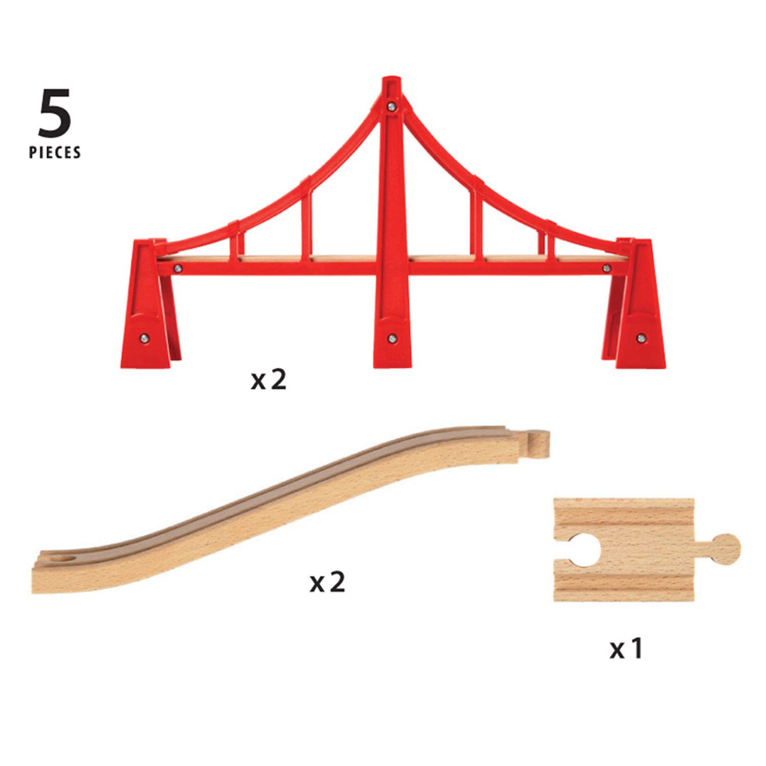 Doppel-Hängebrücke