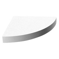 Bodenpolster Viertelkreis, B 65 x H 9 x T 65 cm