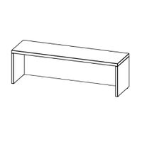 Sitzbank, B 95 x SH 30 x T 27,5 cm