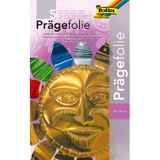 212.130.100 - Prägefolie 5 Farben 5 Bogen, 18,5 x 29 cm