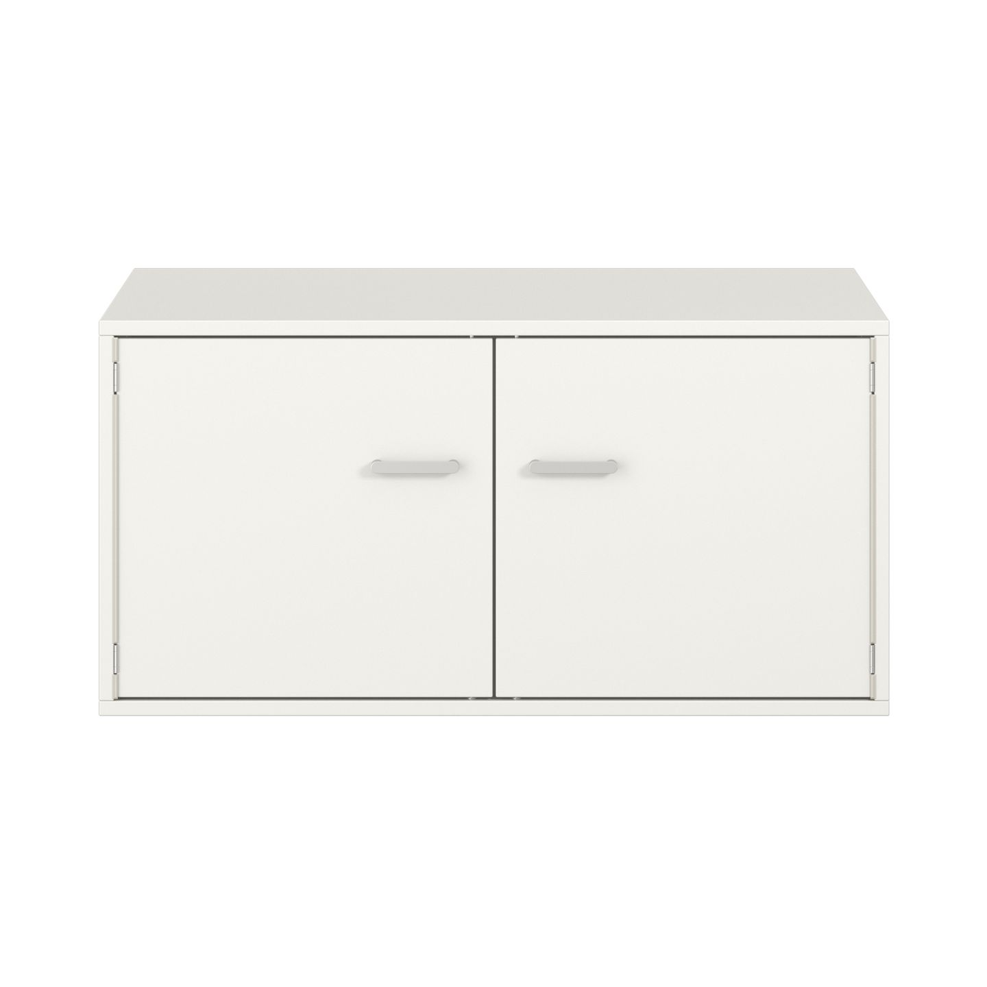 Pureo Doppeltürenschrank Dekor, 1 Einlegeboden, B 100 x H 50 x T 80 cm